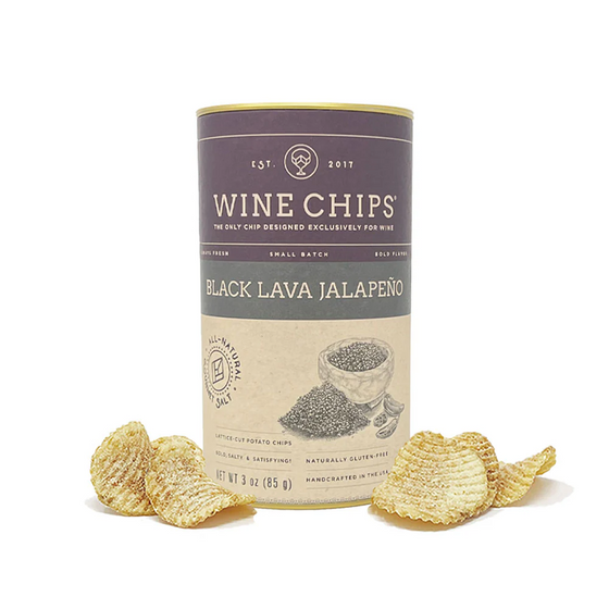 Wine Chips - Black Lava Jalapeno