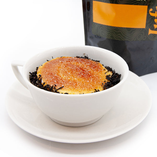 French Caramel Crème Brûlée Black Tea INFUSED Oils & Vinegars