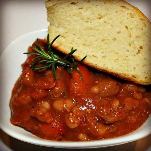 Rosemary, Lamb, & White Bean Stew - EVOO & Vin