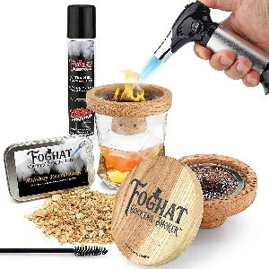 Foghat™ Cocktail Smoking Kit - INFUSED Oils & Vinegars