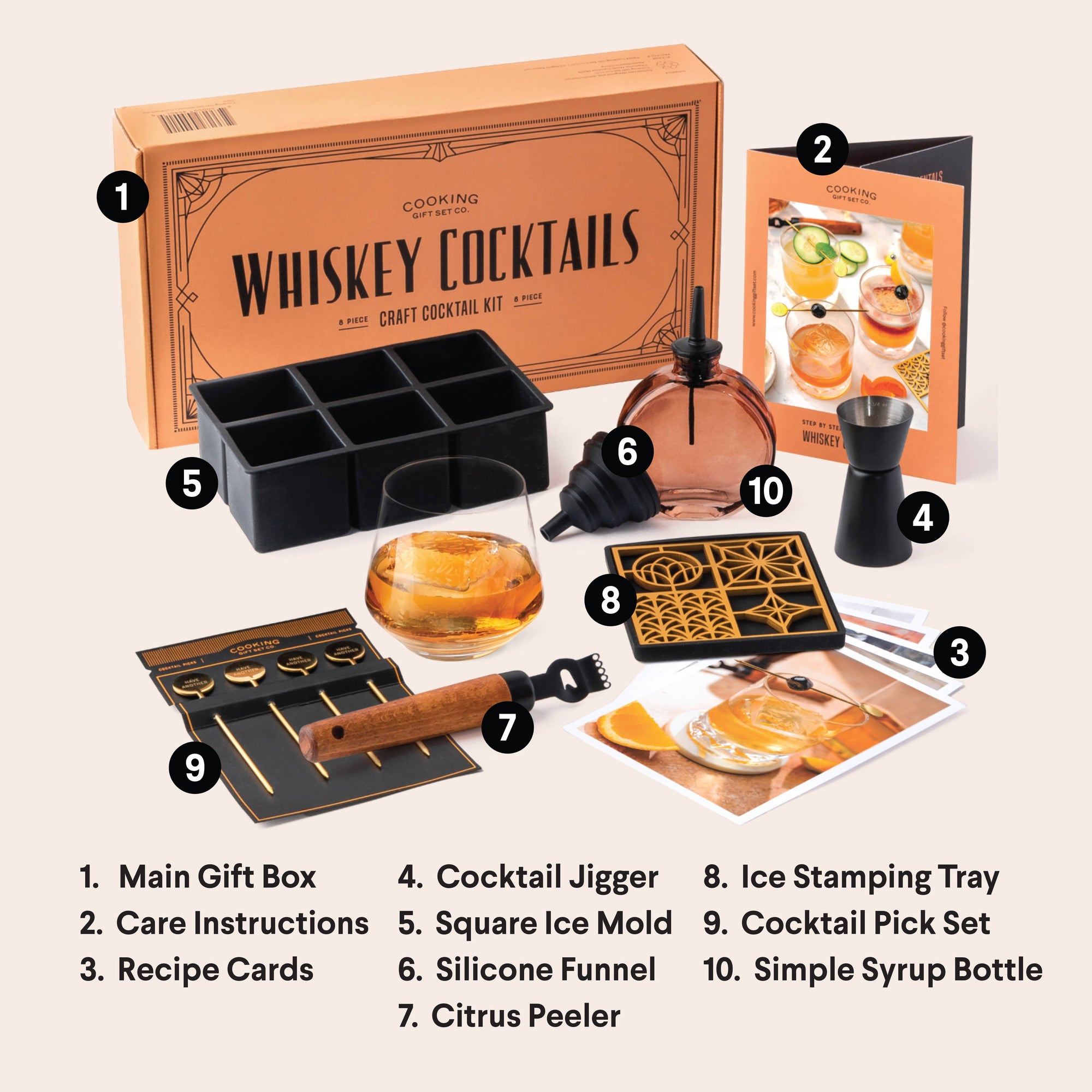 Whiskey Cocktail Kit Gift