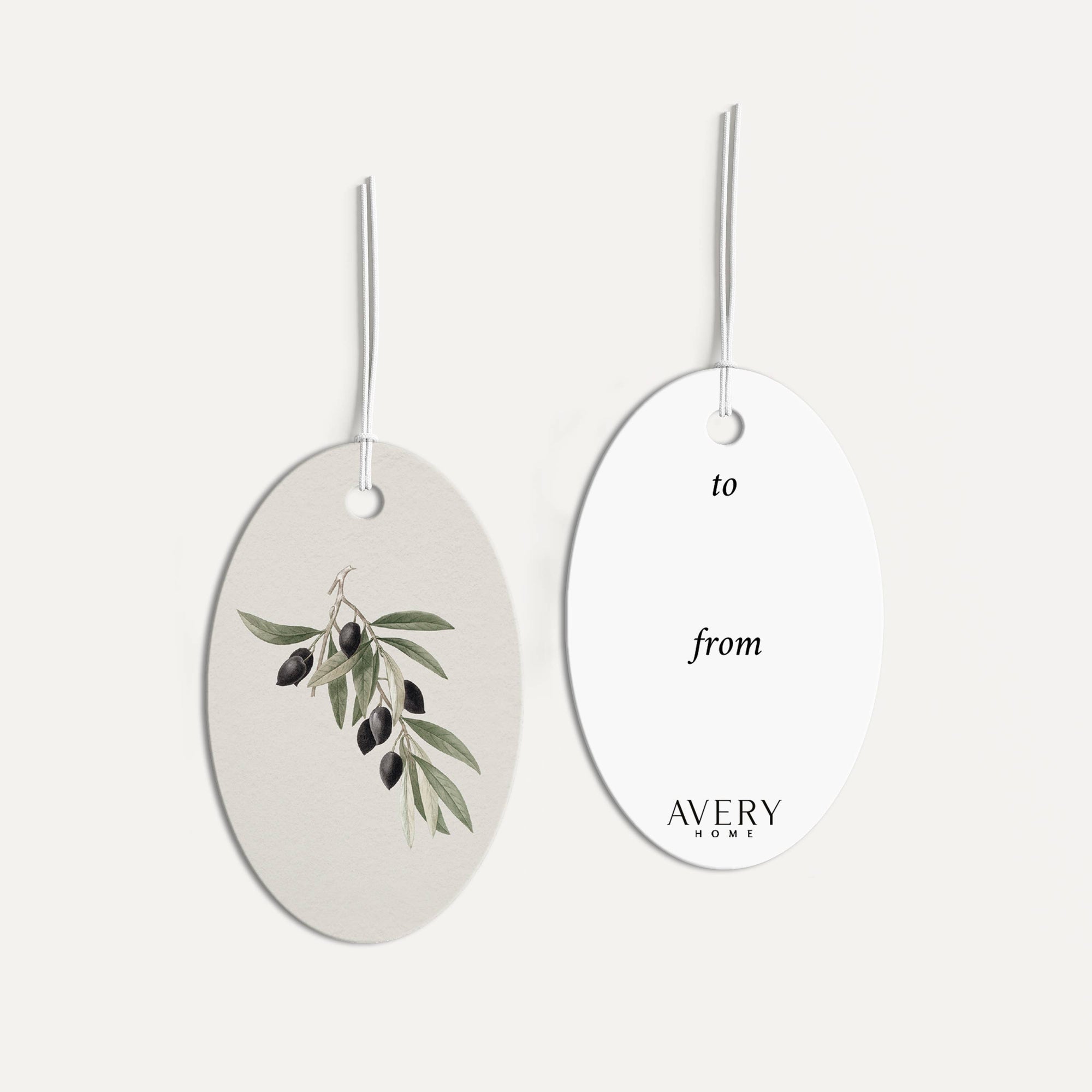 Gift Tags - Olives Collection