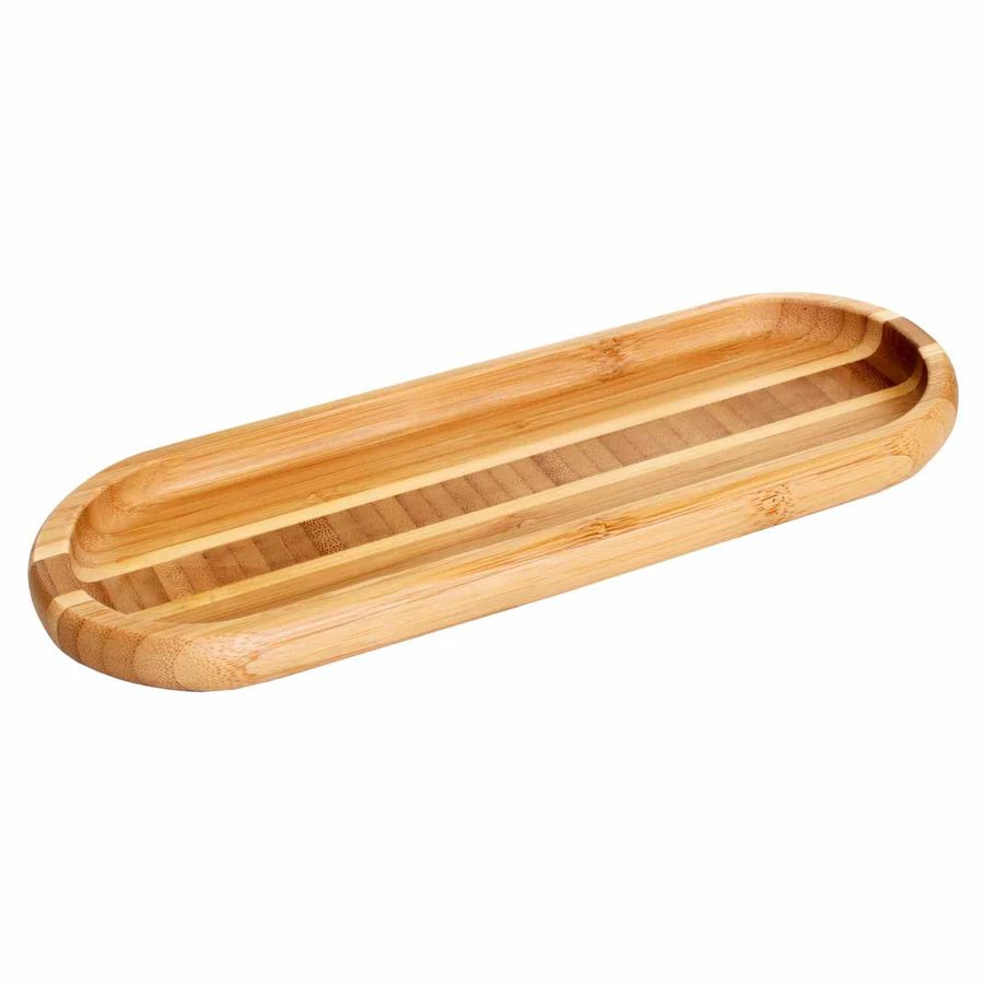 Bamboo Catch-All Spoon Rest (10 x 3.5-inch)