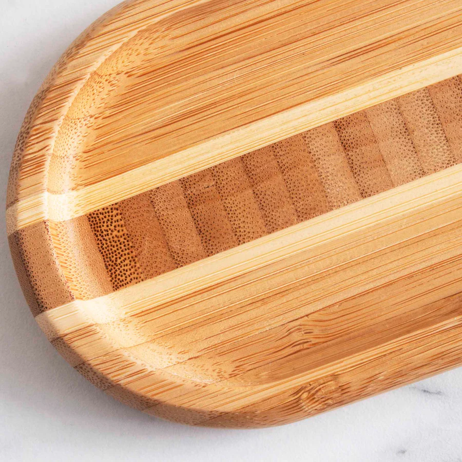 Bamboo Catch-All Spoon Rest (10 x 3.5-inch)