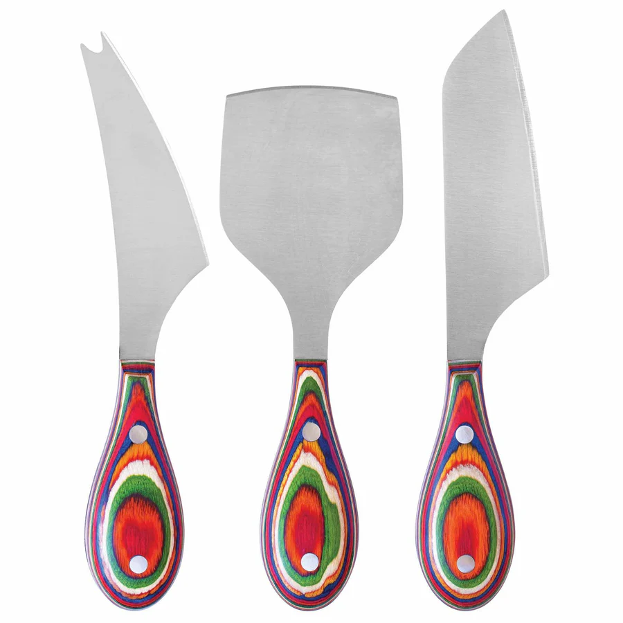Baltique® Marrakesh Collection 3-Piece Cheese Knife Set