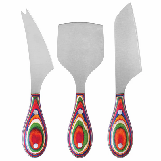 Baltique® Marrakesh Collection 3-Piece Cheese Knife Set