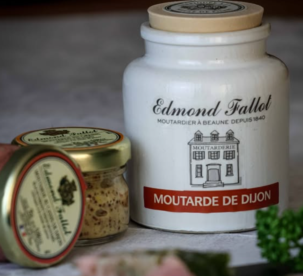 Dijon Edmund Fallot Mustard Mini Jar