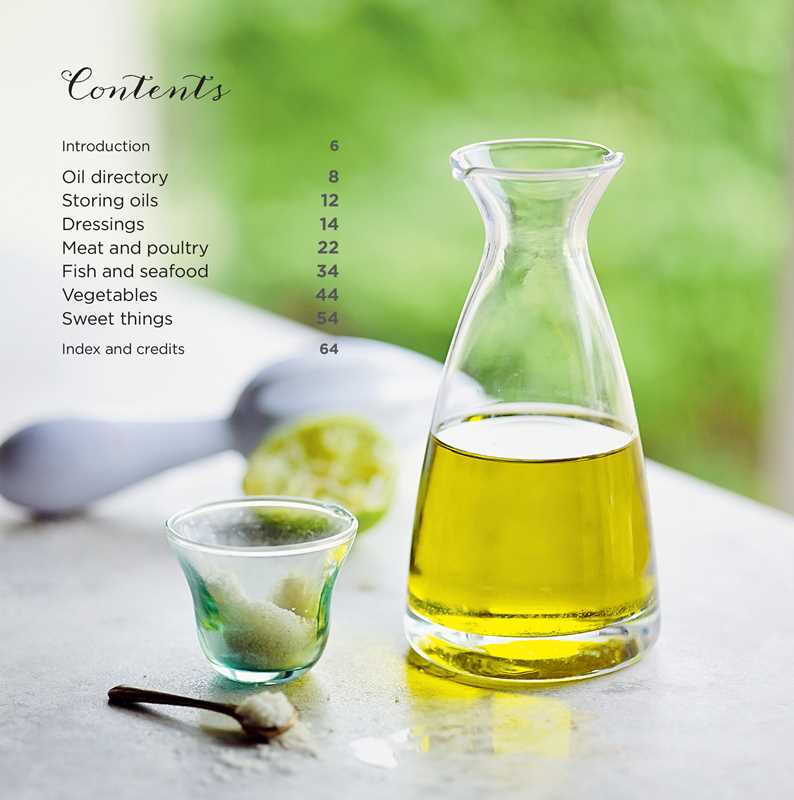 Oils Cookbook