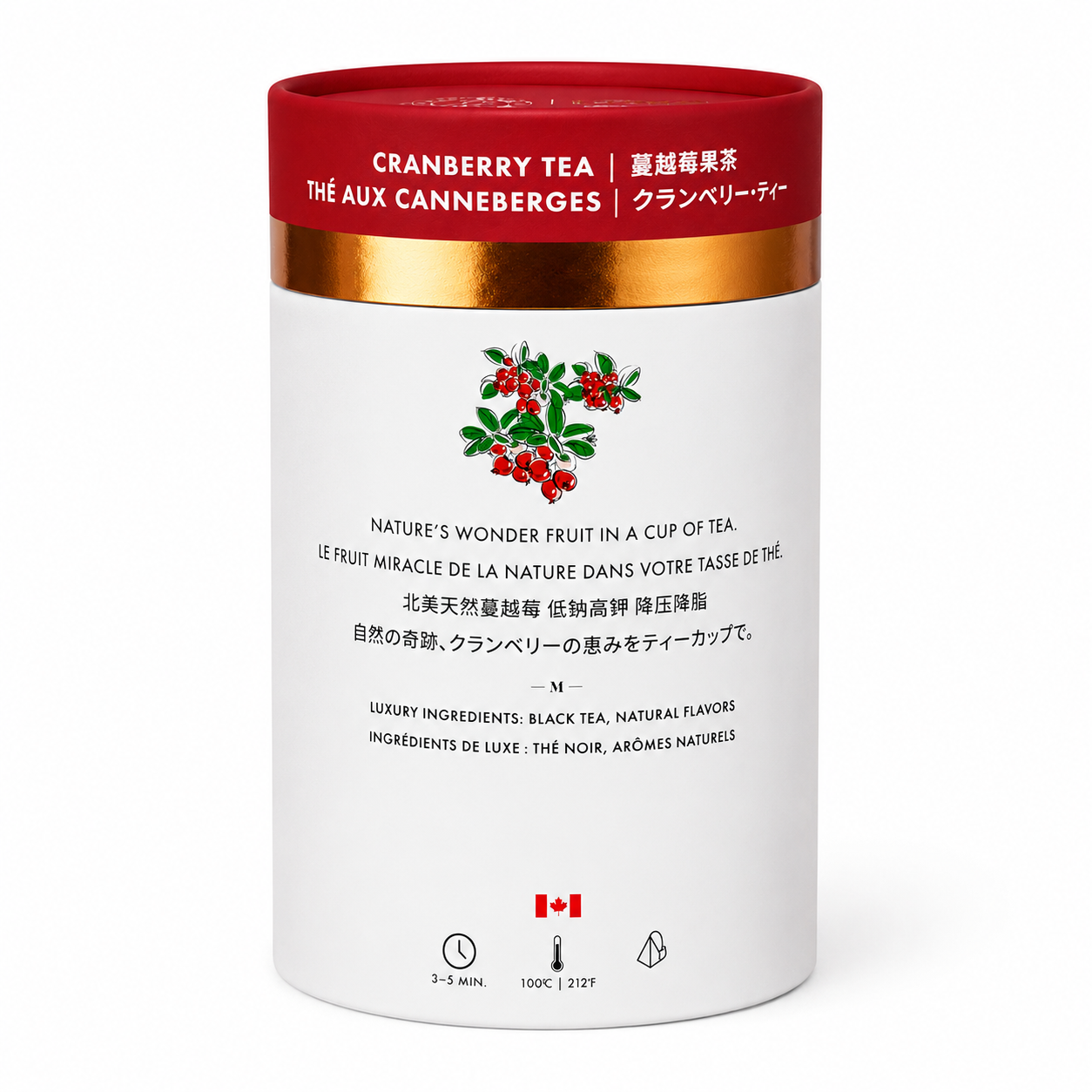 Cranberry Luxury Black Tea | 24ct