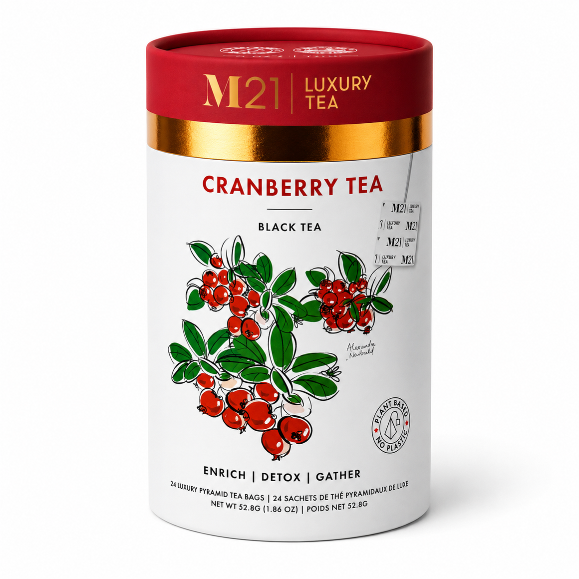 Cranberry Luxury Black Tea | 24ct