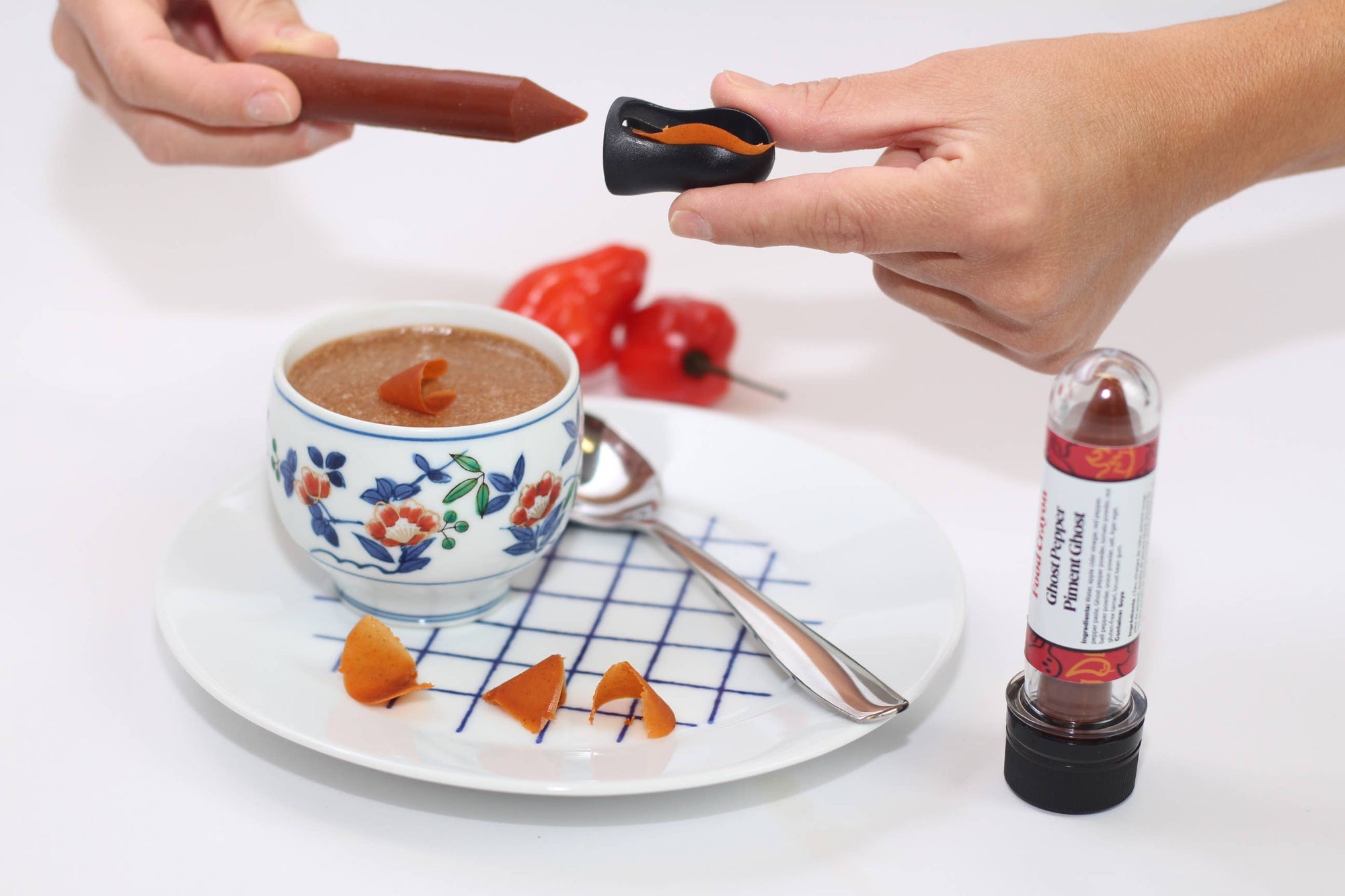 Ghost Pepper Food Crayon & Sharpener