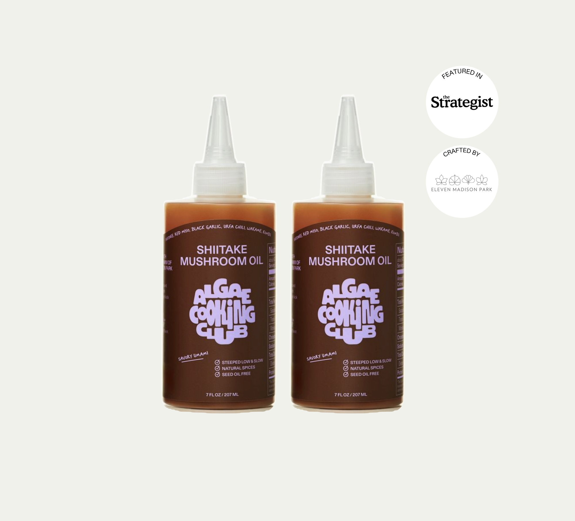 Shiitake Mushroom Infused  Algae Oil