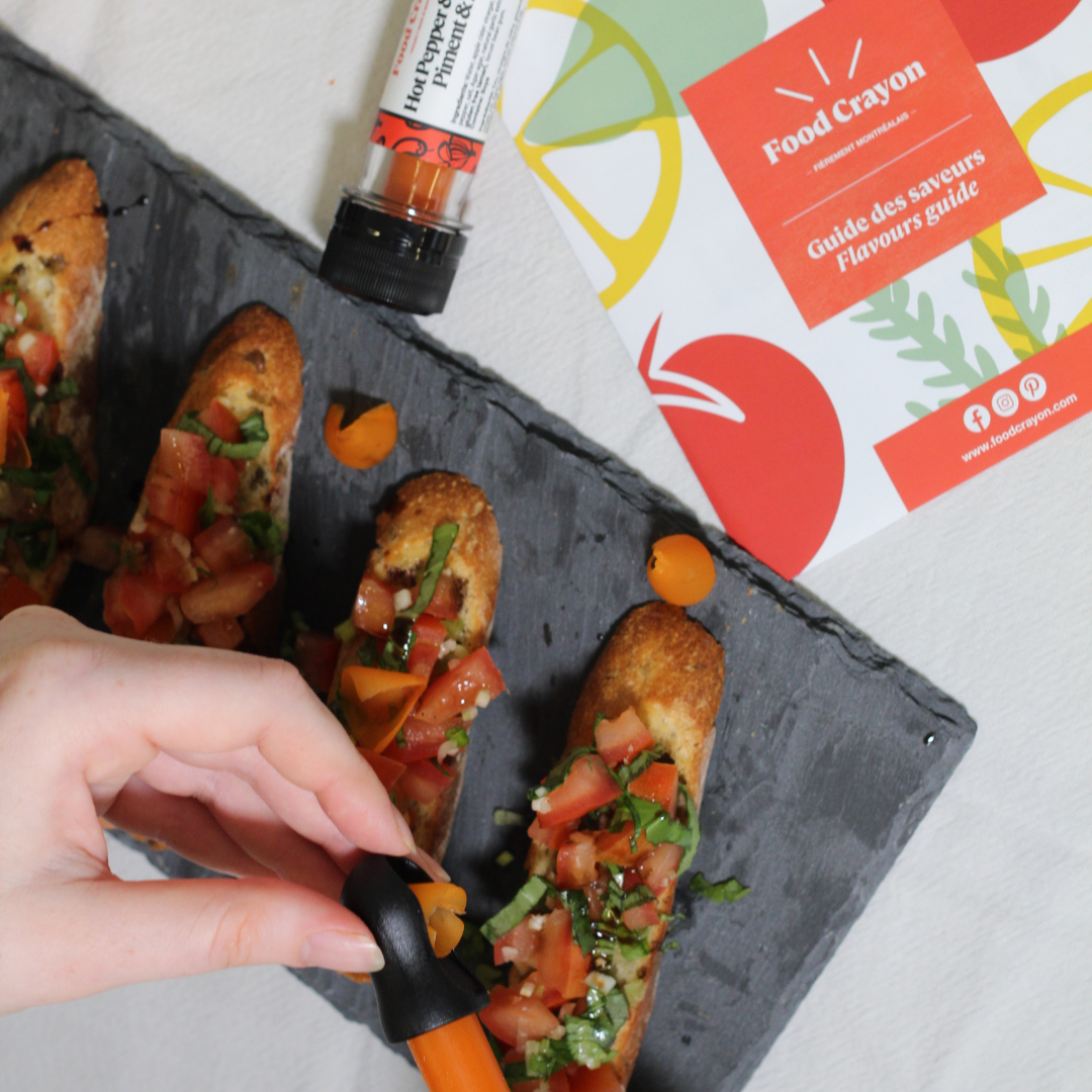 Chili & Garlic Food Crayon & Sharpener