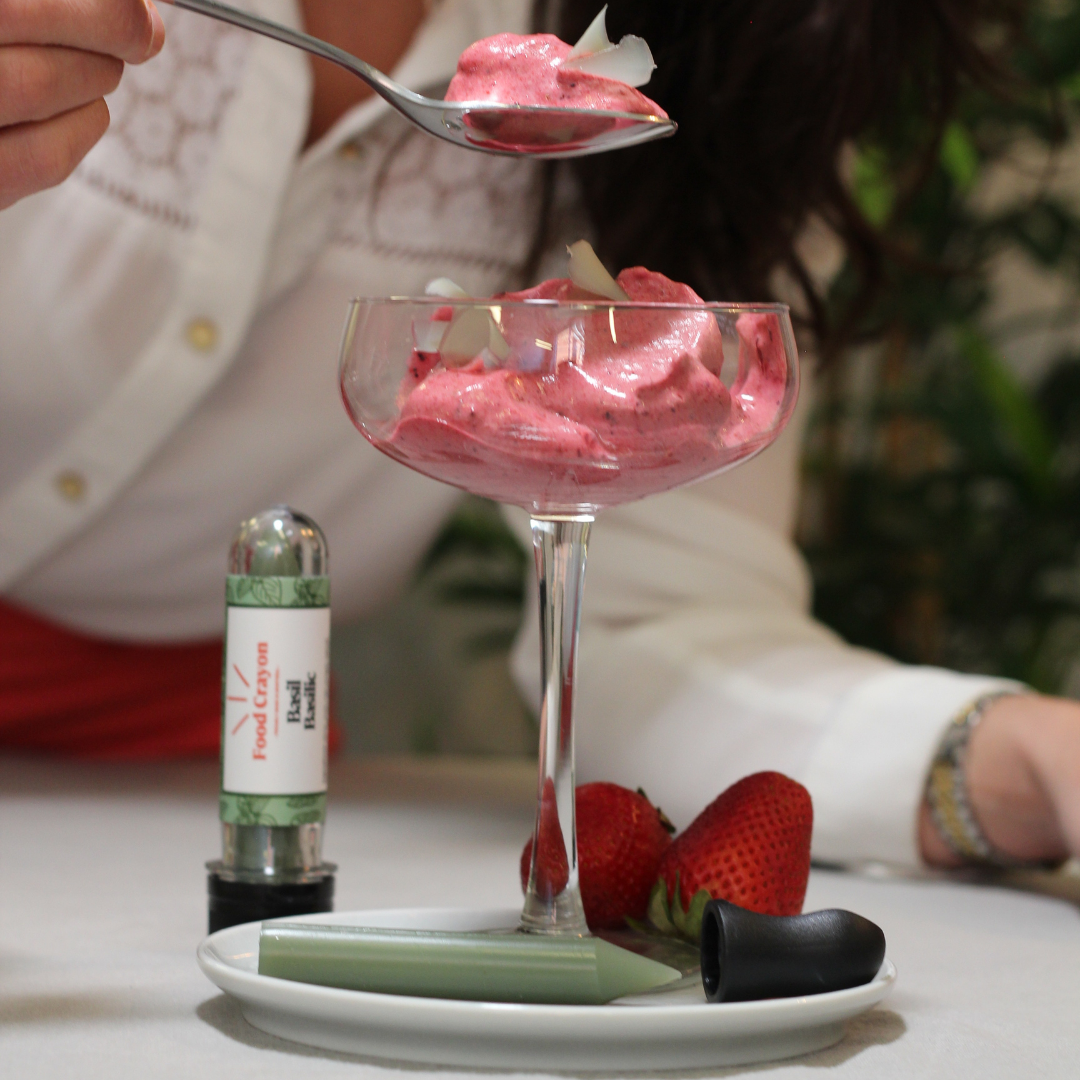 Basil Food Crayon & Sharpener