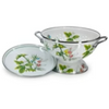 Enameled Colander Set - Herbs