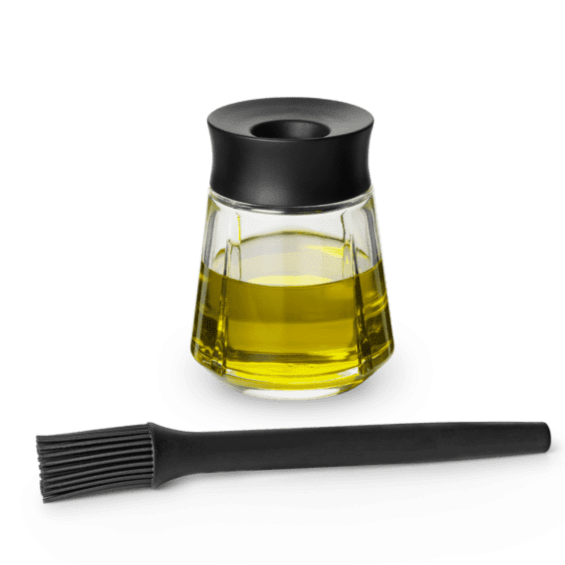 Marinade Glass w/ Brush