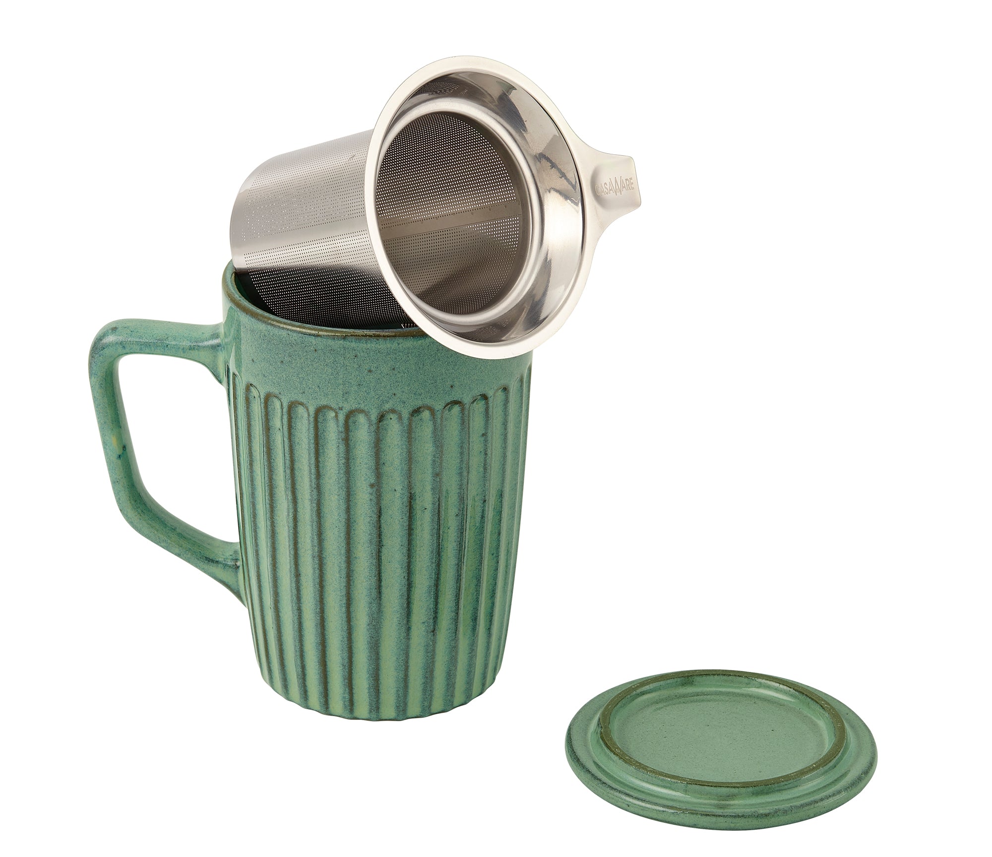 Shell Tea Infuser Mug