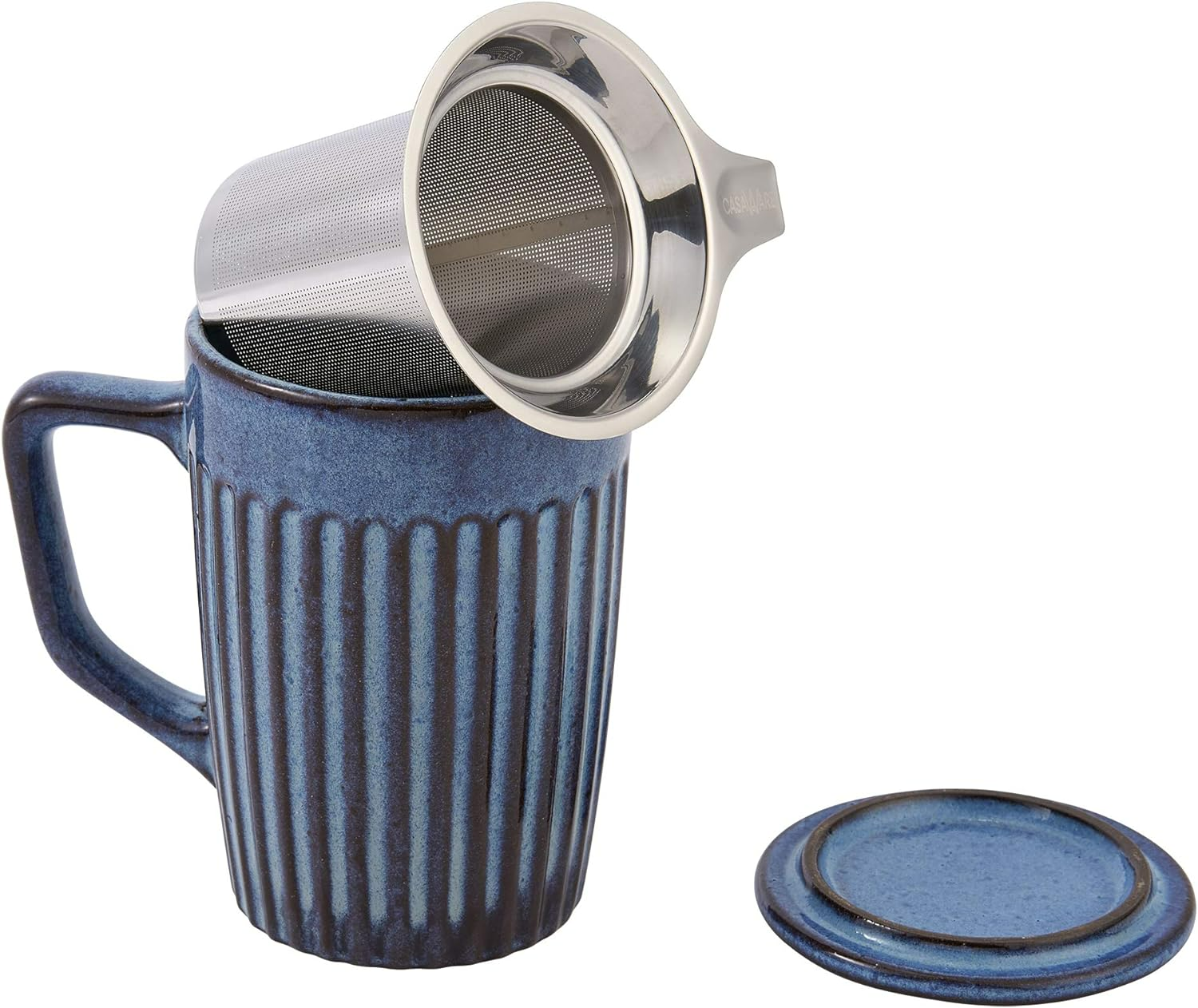 Shell Tea Infuser Mug
