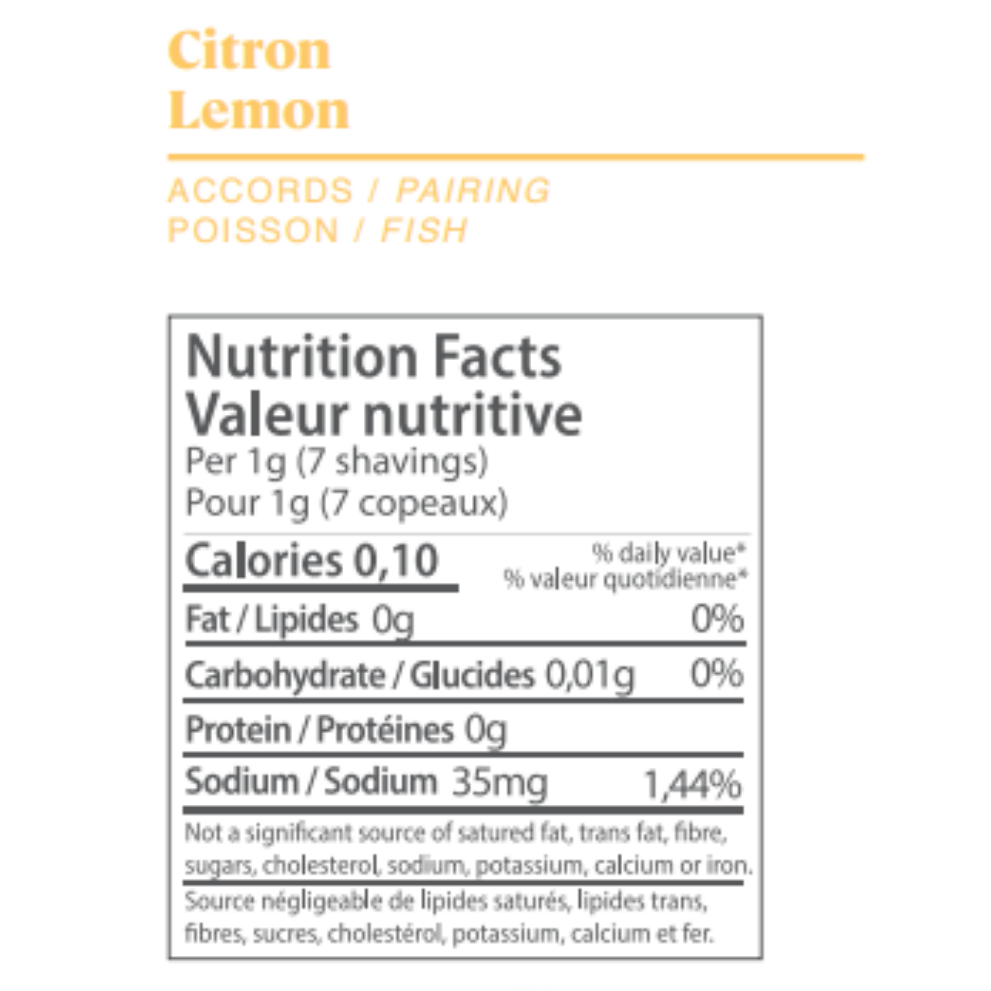 Lemon Food Crayon & Sharpener