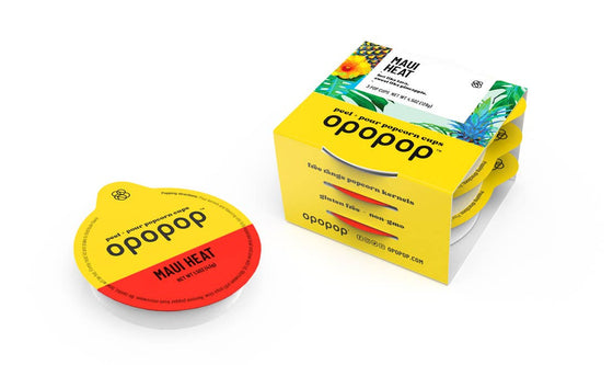 Opopop Snack Size Refill Cups - Maui Heat