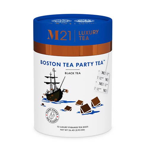 Boston Tea Party Luxury Black Tea | 12 Tea Bags
