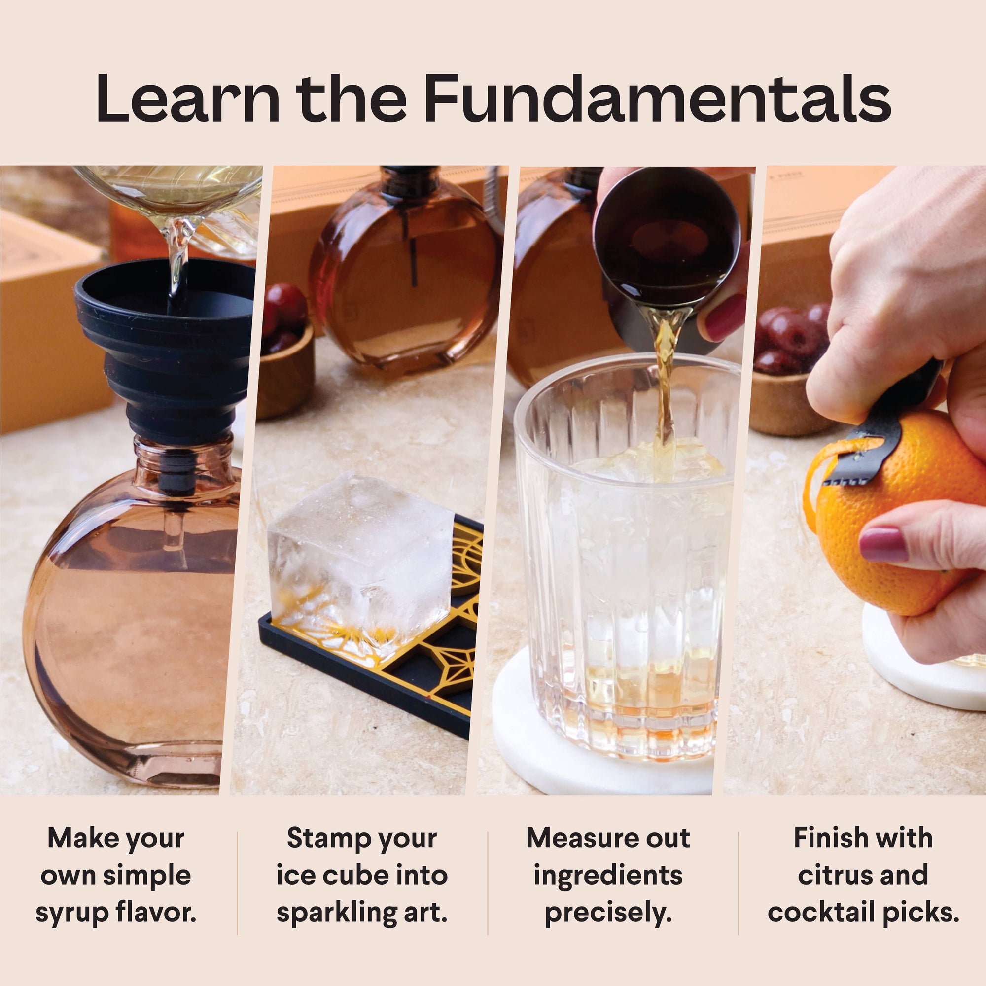 Whiskey Cocktail Kit Gift