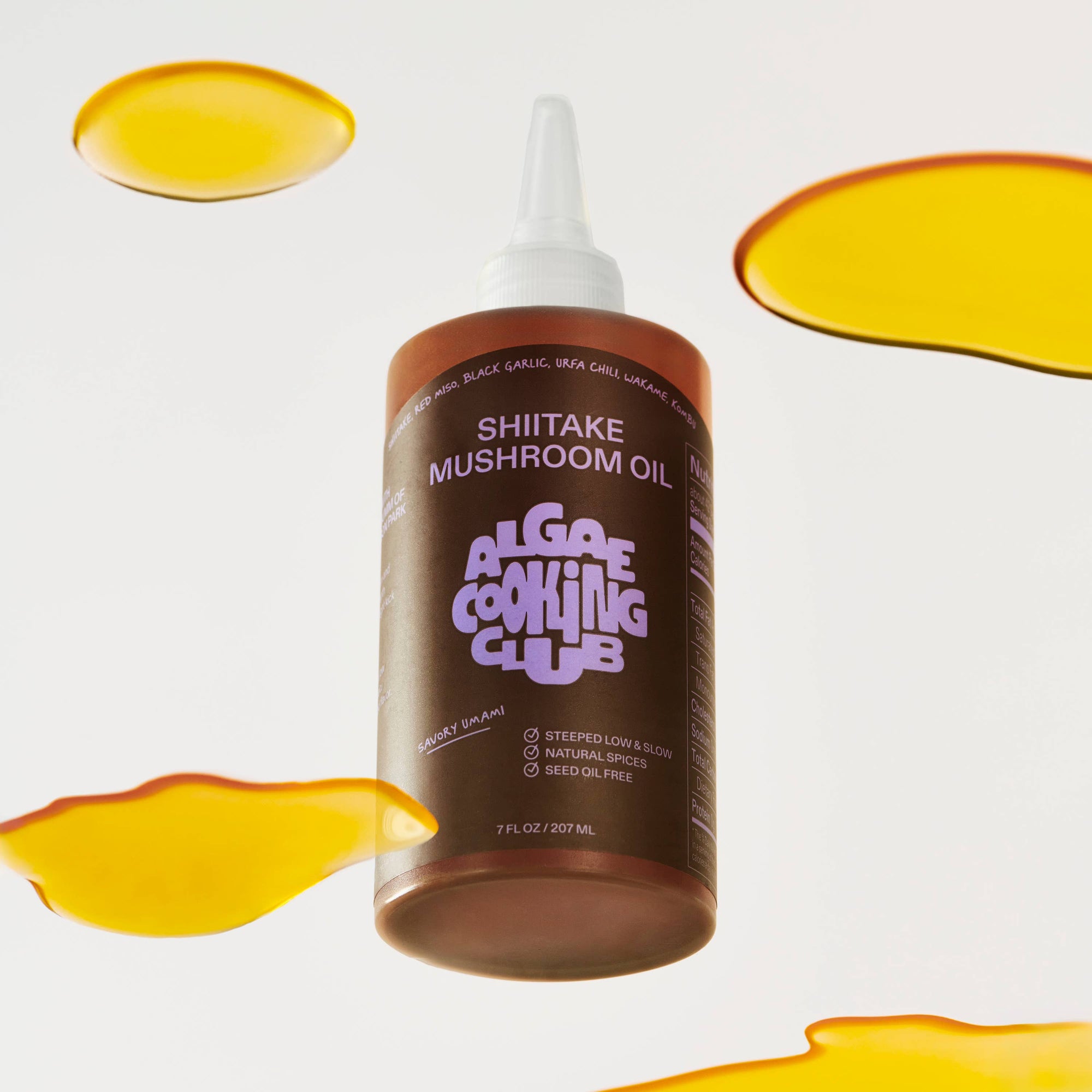 Shiitake Mushroom Infused  Algae Oil