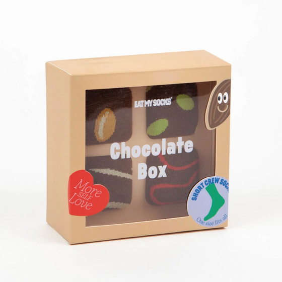 Foodie Novelty Socks - Box of Chocolates