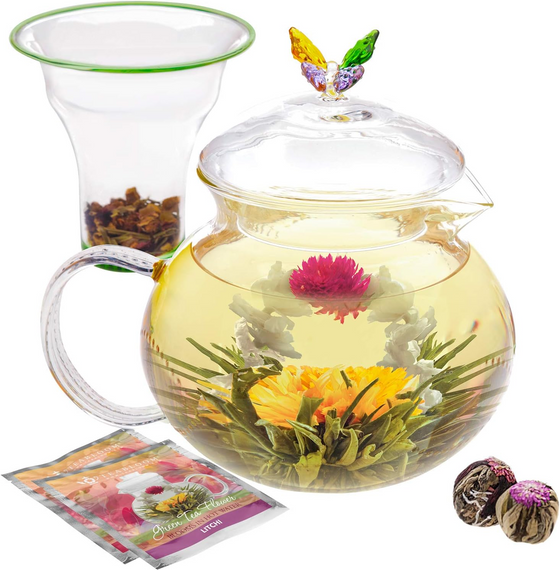 Wings of Love Tea Pot