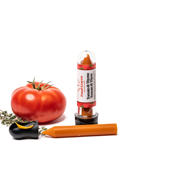 Tomato & Thyme Food Crayon & Sharpener