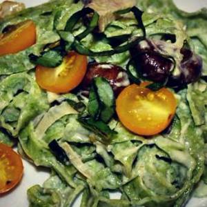 Arugula Pasta with Garlic Mushroom Sauce | Sauce | Olive Oil - EVOO & Vin
