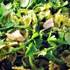 Baby Arugula Pesto with Lemon | Extra Virgin Olive Oil - EVOO & Vin
