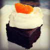 Dark Chocolate-Blood Orange, Tangerine Cake with Blood Orange Ganache - EVOO & Vin
