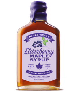 Elderberry INFUSED Maple Syrup