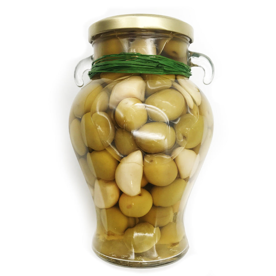 Olives - Whole Green Olives in Rosemary & Garlic