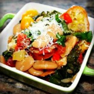 Ribollita with Braised Butter Beans and Milanese Gremolata - EVOO & Vin
