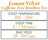 Lemon Velvet Rooibos Tea