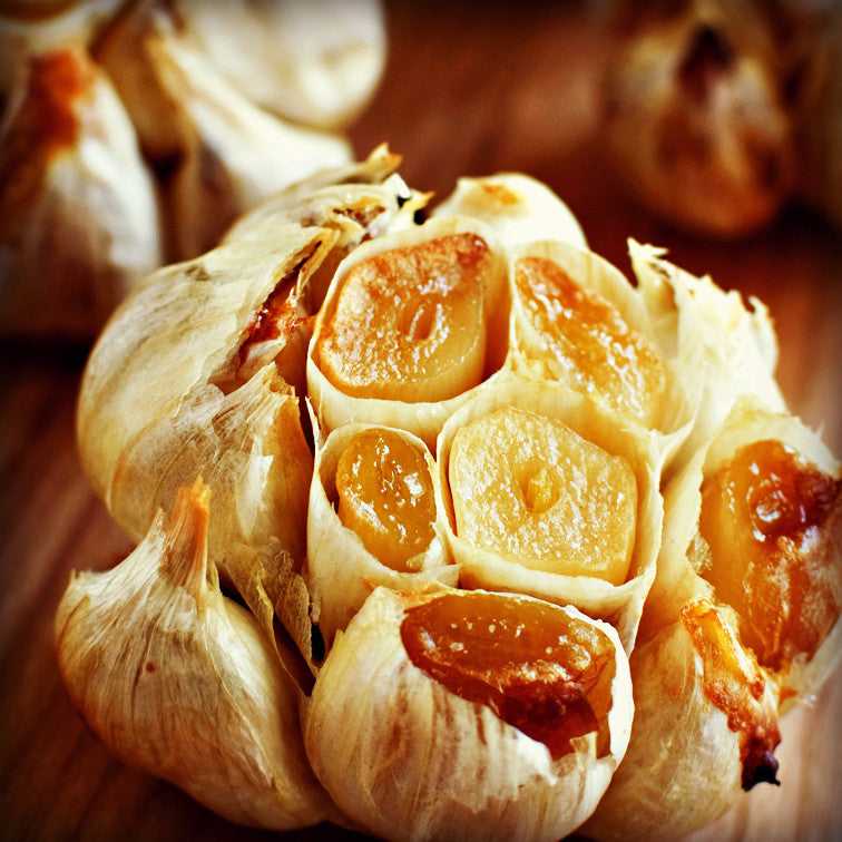 Roasted Garlic with Galega Extra Virgin Olive Oil - EVOO & Vin
