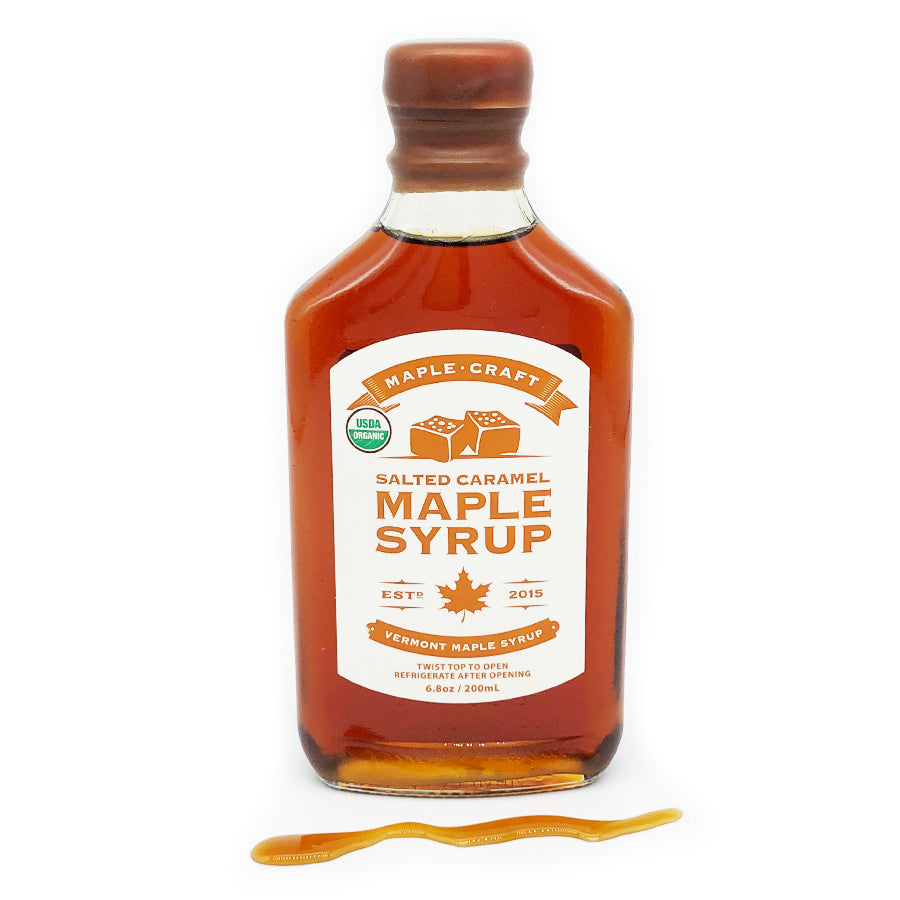 Salted Caramel INFUSED Maple Syrup