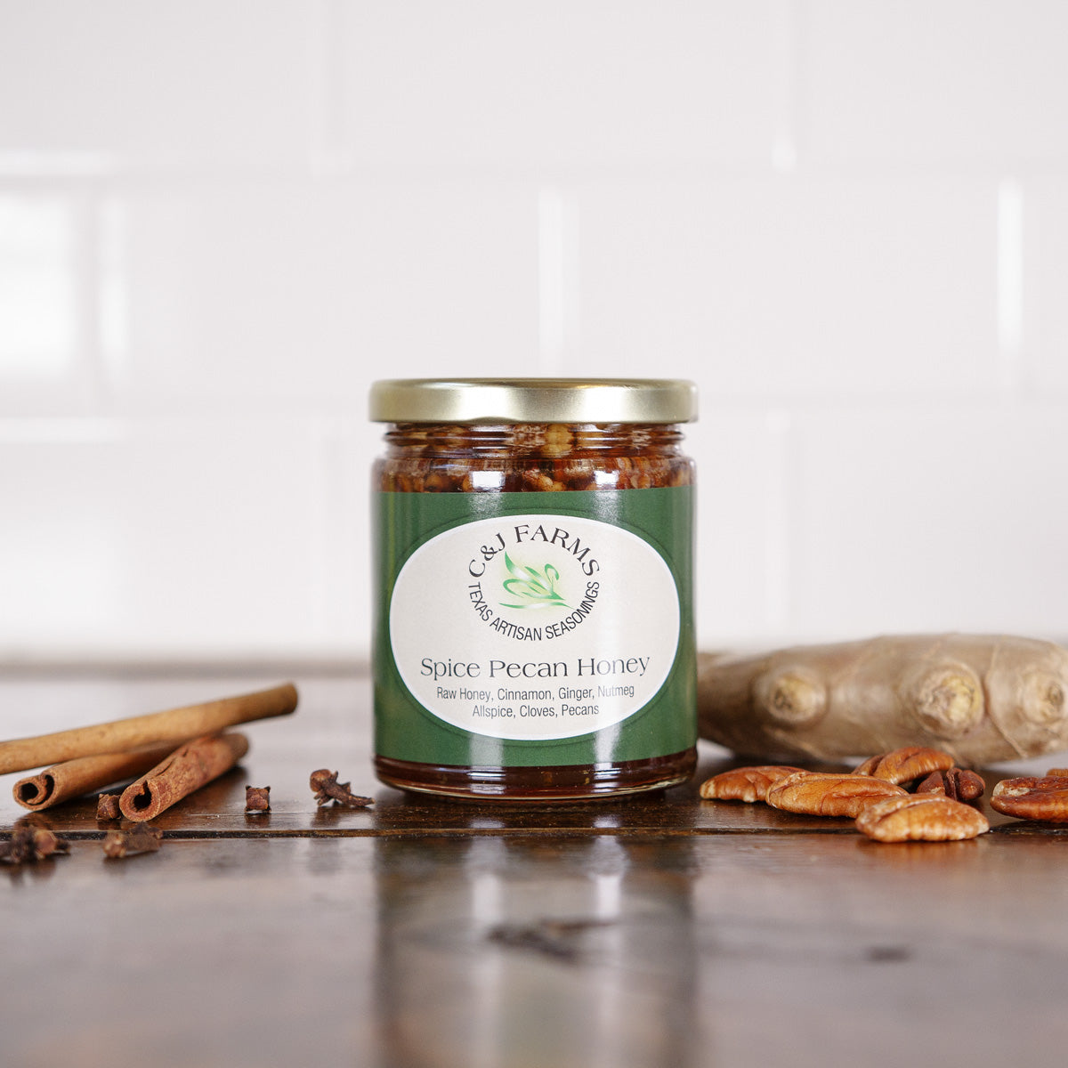 Spiced Pecan INFUSED Honey