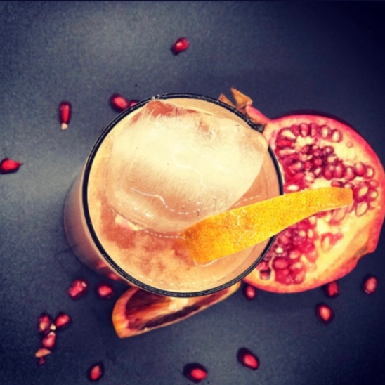 Blood Orange Pomegranate Daiquiri by Chef Tito