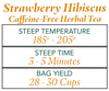 Strawberry Hibiscus Herbal Tea